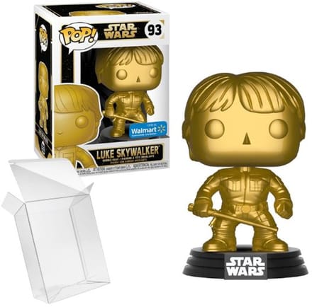 Funko Pop! Star Wars - Luke Skywalker Metallic Gold