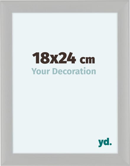 Your Decoration - Fotolijst 18x24 cm - MDF - Wit Houtnerf - Como