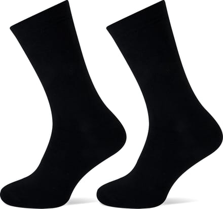 Teckel - Dames Sokken - Badstof zool - 2-Pack - Maat 36/42 - Zwart