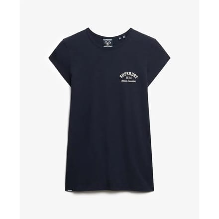 Dames-T-shirt Superdry Athletic Essential Slub