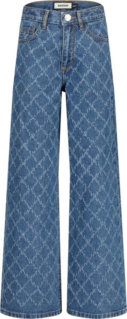 RAIZZED Monaco Laser Jeans Meisjes - Broek - Lichtblauw - Maat 110