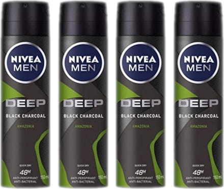 NIVEA Deo Spray Deep Amazonia 4 x 150 ml