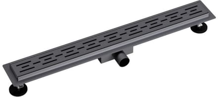 ALONI Gunmetal Douchegoot Compleet – 100 cm – RVS
