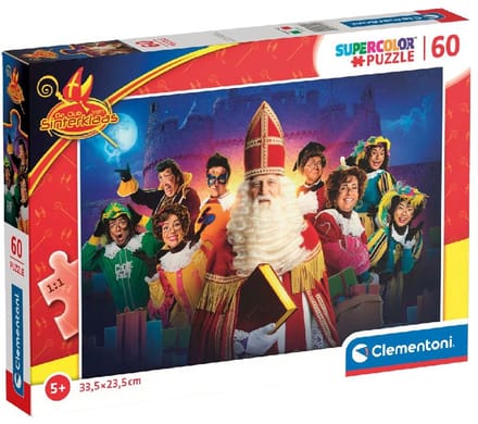 Clementoni - Puzzel - 60 Stukjes - Club van Sinterklaas - Kinderpuzzel vanaf 5 jaar