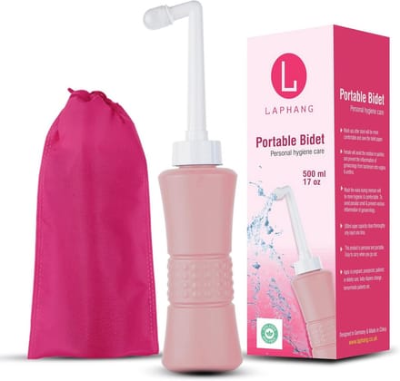 Draagbare bidet 500 ml met waterdichte zak - Perfect voor postpartum genezing