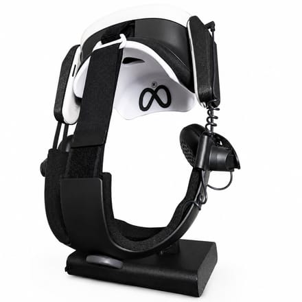 Alvora VR headset wandhouder geschikt voor Meta Quest 3 / Quest 2 / Quest 1 / Rift CV1 / Rift S - Gaming muurbeugel - Wit