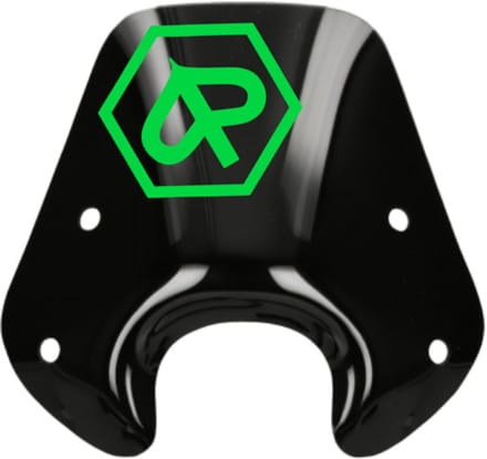 Piaggio Zip Stickerset - Windscherm Stickers - Fluor Groen