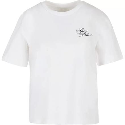Dames-T-shirt Miss Tee Give A Damn