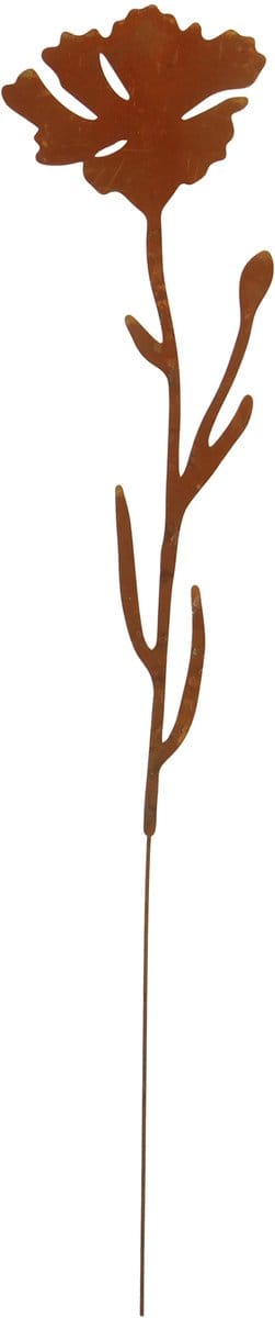 UNUS® Tuinsteker bloemstengel met knop roestlook 105 cm