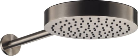 Ben Engraved hoofddouche met douche-arm Ø25cm gunmetal