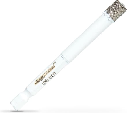 Tegelboor met wax 6mm droog zeskant ''Mblade''
