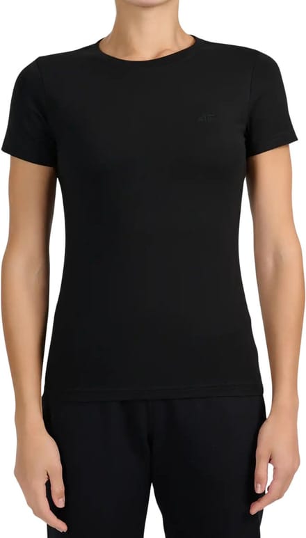 4F T-shirt Dames Zwart - Maat M