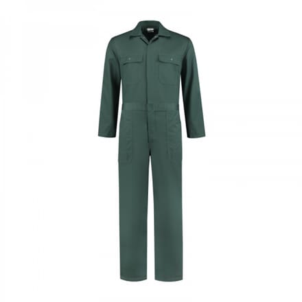 Overall polyester/katoen flessengroen maat 61