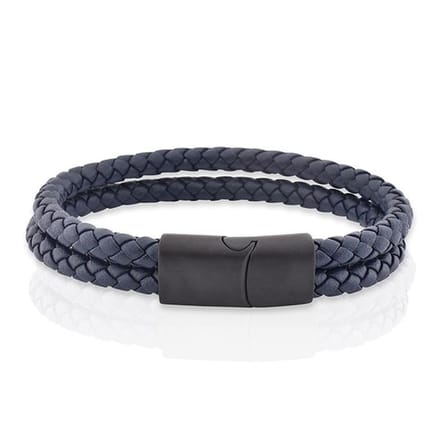 Moorell Unisex armband - 21 cm - Blauw