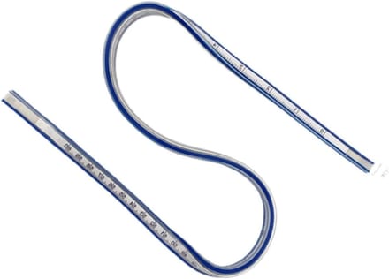 Gebogen Liniaal - Flexibele Meetlat - Tekenen Ontwerpen - Vrij Buigbaar - 100 cm - Niet gespecificeerd