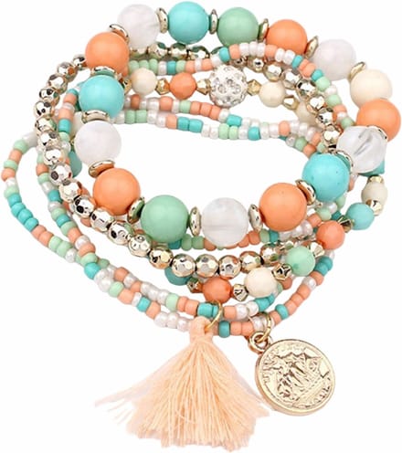 Fako Bijoux® - Armband - Summer - Pastel