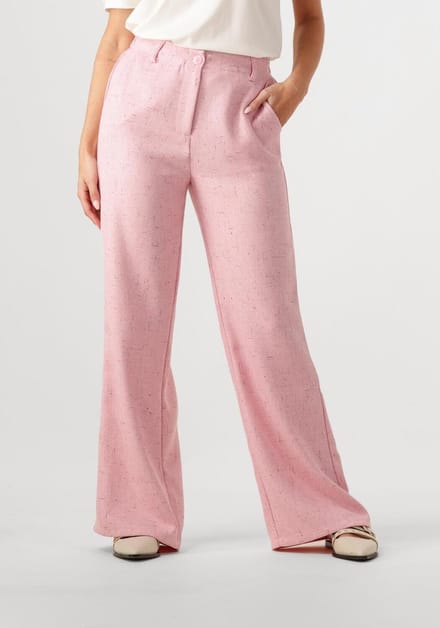 Ydence Pants Leona (tall) Broeken Dames - Lichtroze - Maat M TALL