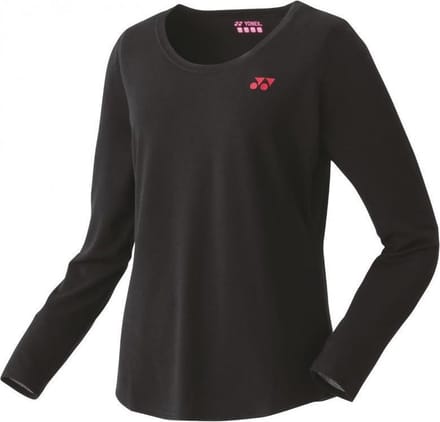 Yonex Tennisshirt Lady Long Zwart Dames Maat S