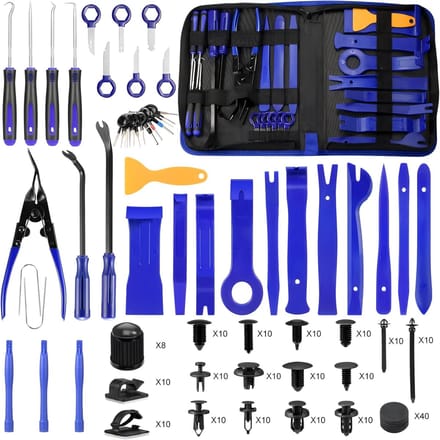 Auto Demontagegereedschap Set - 330 Stuks - Voor Interieur, Exterieur & Sierlijsten