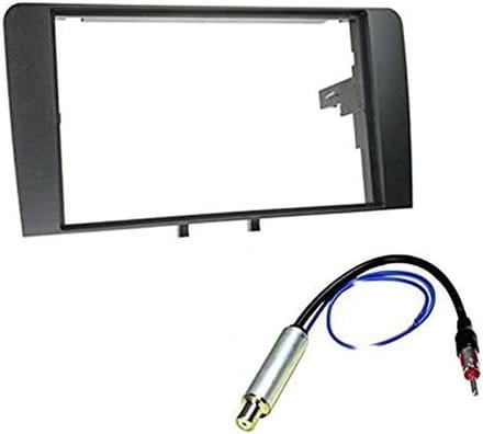 2-DIN Radio Inbouwframe Adapter voor Audi A3 (2003-2012) - Inclusief Antenneadapter