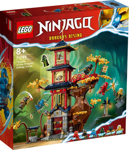 LEGO NINJAGO Tempel van de drakenenergiekernen Dragon Rise Set - 71795