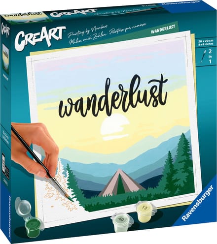 Ravensburger Wanderlust - Schilderen op nummer voor volwassenen