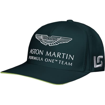 Aston Martin F1 Officiële Coureur Lance Stroll Heren Groene Pet
