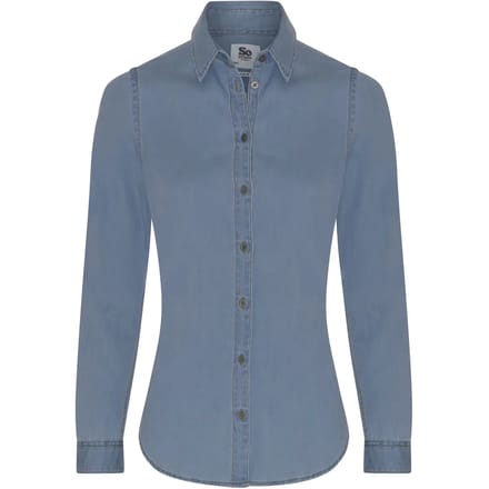 Dames denim shirt AWDis So denim Lucy