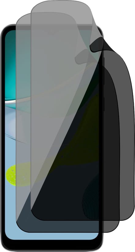 Privacy Screenprotector geschikt voor Motorola Moto E13 - 2x FlexGuard Screen Protector