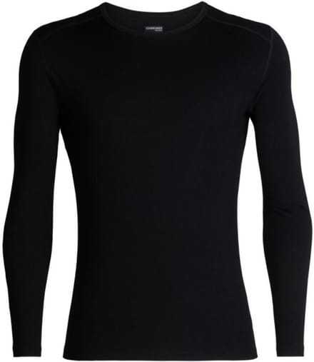 Icebreaker 260 Tech Long Sleeve Crewe Men's Black - XXL