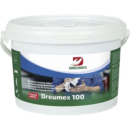 Handreinigingsdoek Dreumex 100 emmer 100 stuks wit