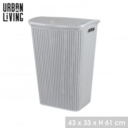 "WASMAND MET DEKSEL "PASHA" 43x33xH61CM NOMAD GREY"