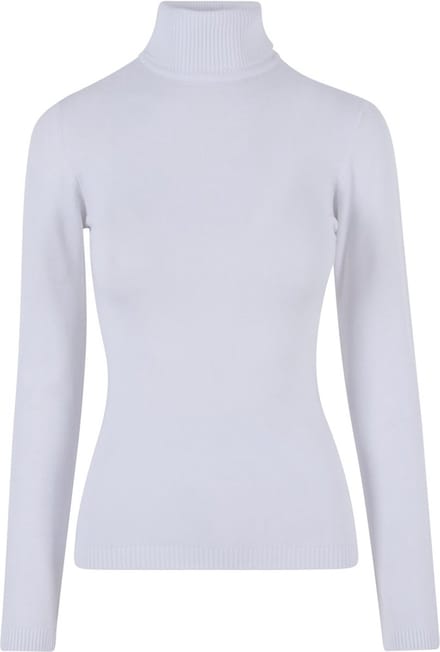 Urban Classics - Knitted Turtleneck Sweater/trui - 3XL - Wit