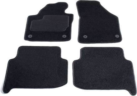 Automatten voor Volkswagen Touran 1T Facelift (2010-2015) - 4-delig - Naaldvilt