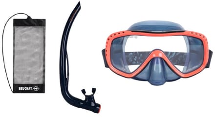 Beuchat - Masker + Snorkel - Atoll Ms Set - Corail