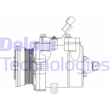 Compressor airconditioning DELPHI CS20534