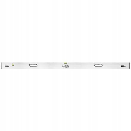 NEO Tools Troffelwaterpas met 2 Libellen en Handgrepen - 2 Meter