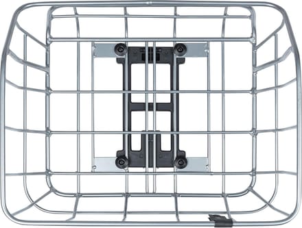 Fietsmand - Bagagemand Achter - Boodschappen Vervoeren - Aluminium Constructie - 5 kg Laadvermogen - Grijs