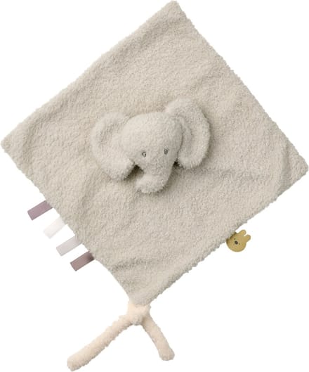 Nattou TEDDY Knuffeldoekje - Olifant - 39 cm - Grijs