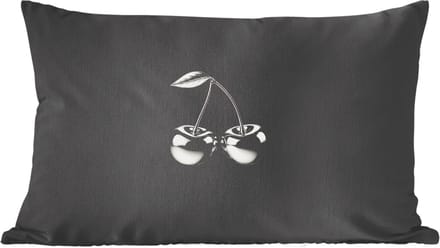 Sierkussens - Kussentjes Woonkamer - 60x40 cm - Kers - Luxueus - Metallic