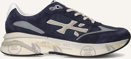 Premiata Moerun Sneakers - Textiel - Heren - Blauw - Maat 47