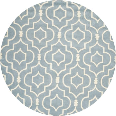 Vloerkleed Morgan rond handgemaakt | Safavieh