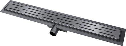 AquaVik Douchegoot Drenaj 100 x 7 cm Aska Gunmetal