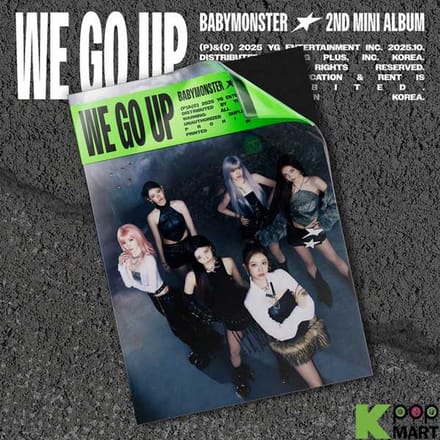 BABYMONSTER – 2ème Mini Album [WE GO UP] (WE Ver.) 1PCS gray