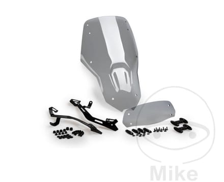 Puig 21739h Touring Deflector Honda Crf1100l Voorruit Zilver