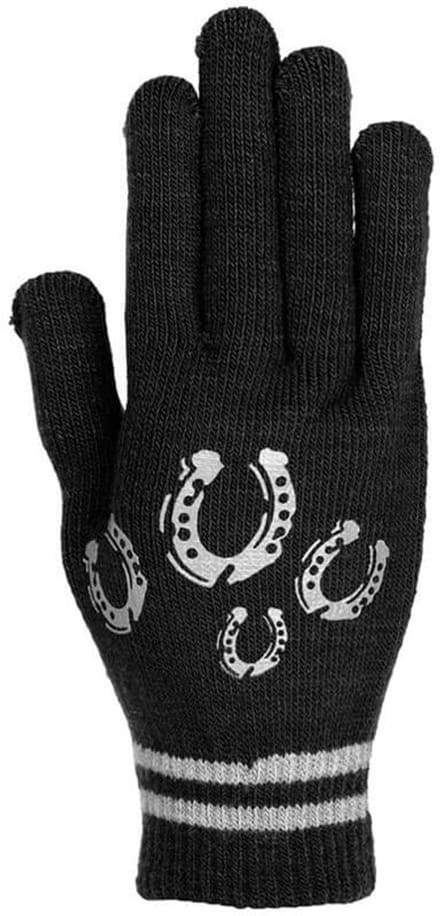 Magic Gloves Harry's Horse HorseShoe Zwart - One size