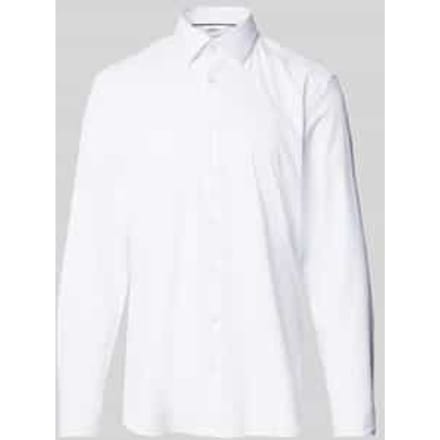Super slim fit zakelijk overhemd met kentkraag