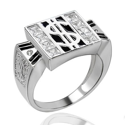 Juwelier Zwartevalk ZILVEREN (GERHODINEERD) RING 21.286/17½--