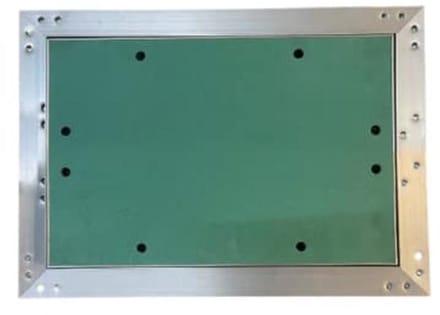 Inspectieklep Aluminium 50 x 90 cm met Haak - Ideaal voor Buiten