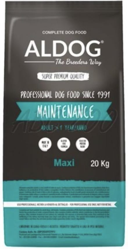 Aldog maintenance maxi hondenvoer super premium 20kg